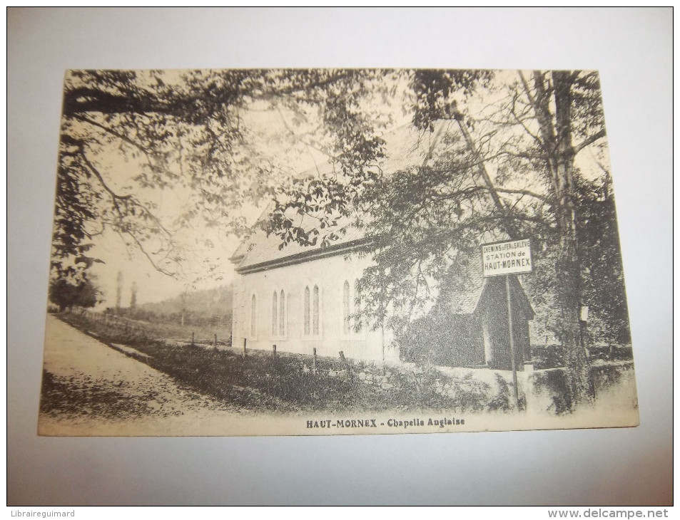 4aer - CPA - HAUT MORNEX - Chapelle Anglaise - [74] - Haute Savoie - - Autres & Non Classés