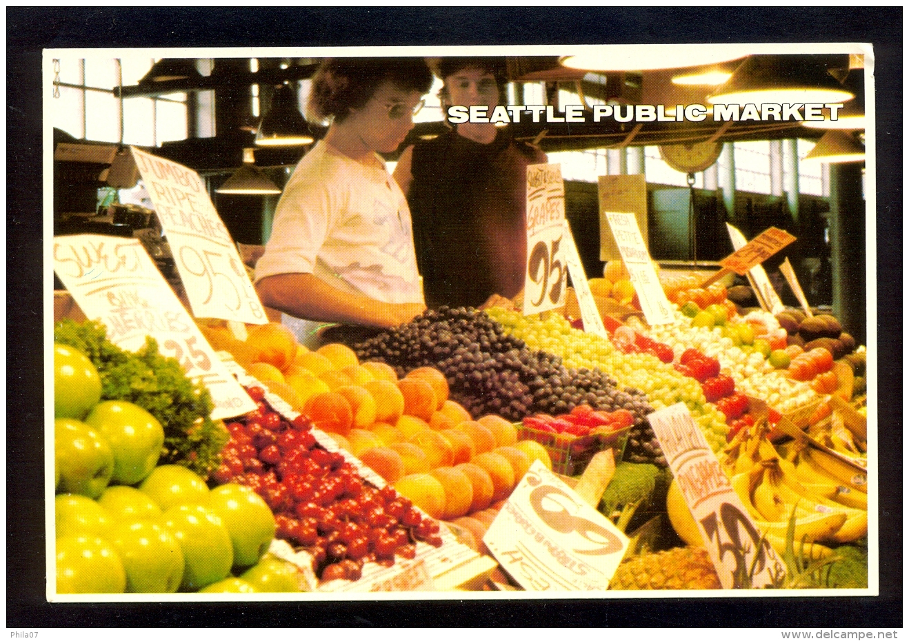 Seattle Public Market / Postcard Not Circulated - Seattle