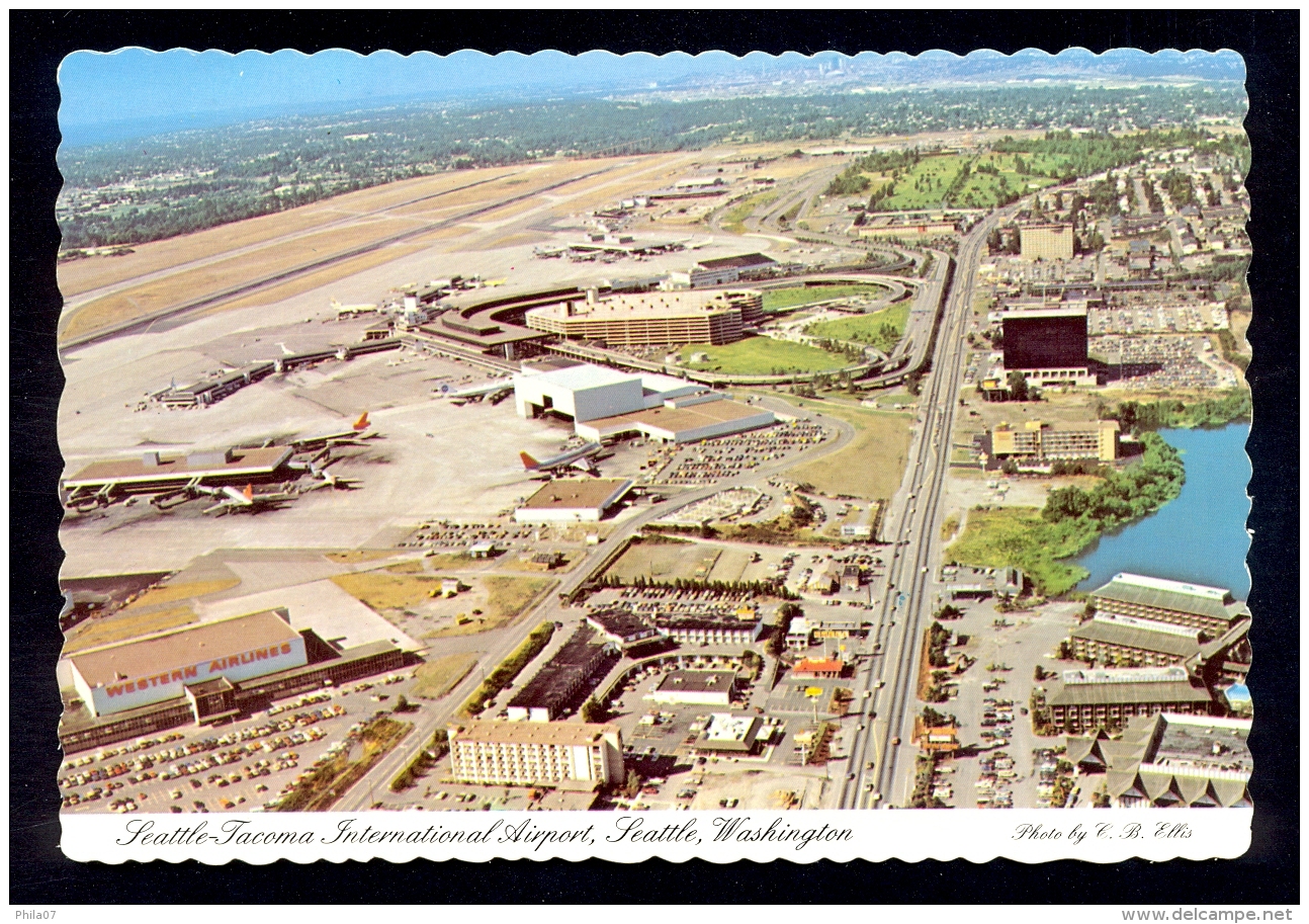 Seattle Tacoma International Airport / Postcard Not Circulated - Aerodromi