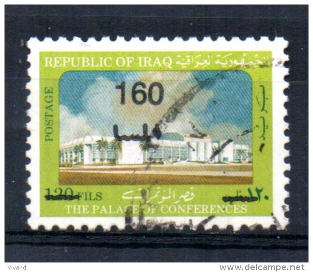 Iraq - 1983 - Surcharge/Palace Of Conferences - Used - Iraq