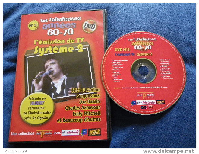 DVD LES FABULEUSES ANNEES 60/70 N°5.... REGARDEZ J´AI D´AUTRES NUMEROS... - Concerto E Musica