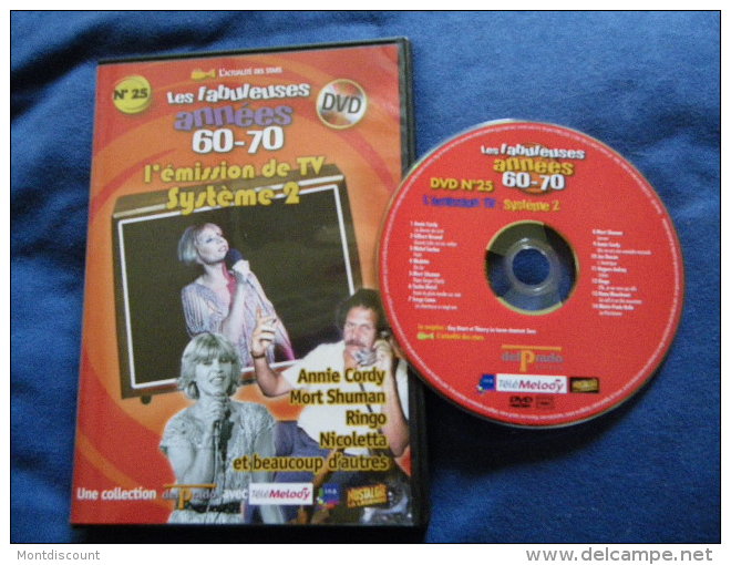 DVD LES FABULEUSES ANNEES 60/70 N°25.... REGARDEZ J´AI D´AUTRES NUMEROS... - Concert Et Musique