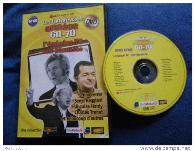 DVD LES FABULEUSES ANNEES 60/70 N°60.... REGARDEZ J´AI D´AUTRES NUMEROS... - Konzerte & Musik