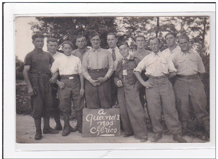 AISNE : MACHECOURT : Militaire, A Quand Nos Cheries - Tres Bon Etat - Autres & Non Classés