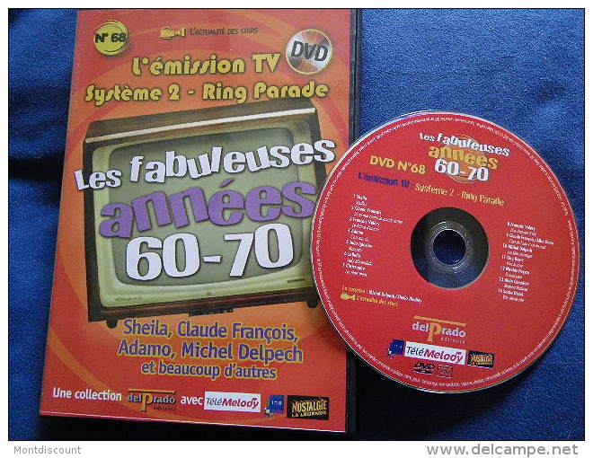 DVD LES FABULEUSES ANNEES 60/70 N°68.... REGARDEZ J´AI D´AUTRES NUMEROS... - Concerto E Musica