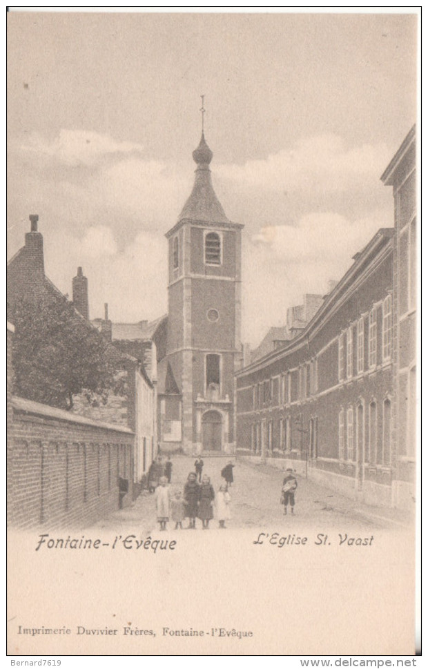 FONTAINE L'EVEQUE L'eglise St Vaast - Fontaine-l'Evêque