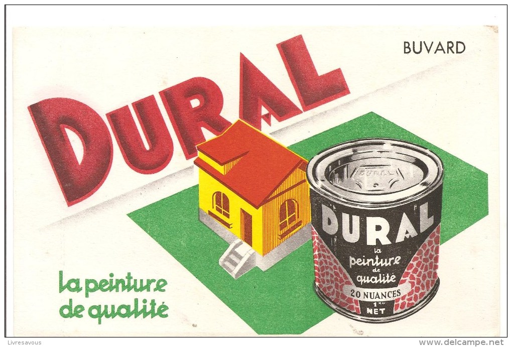 Buvard DURAL La Peinture De Qualité - Paints