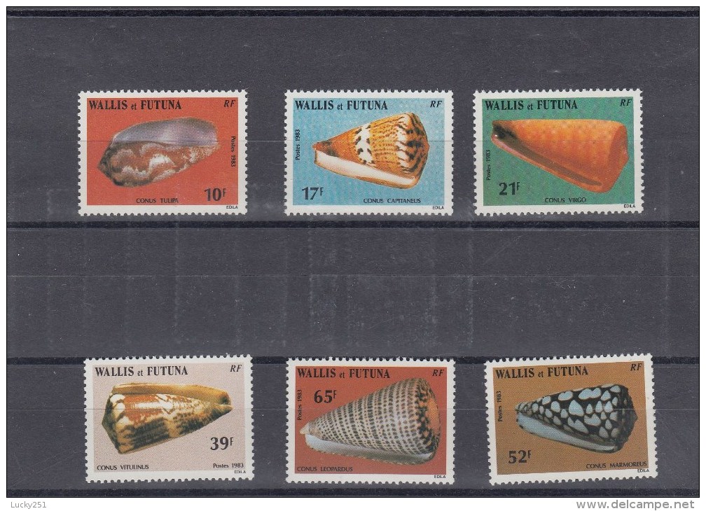 Wallis Et Futuna - Année 1983 - Coquillages - YT 306/311 - Neufs** - Nuovi