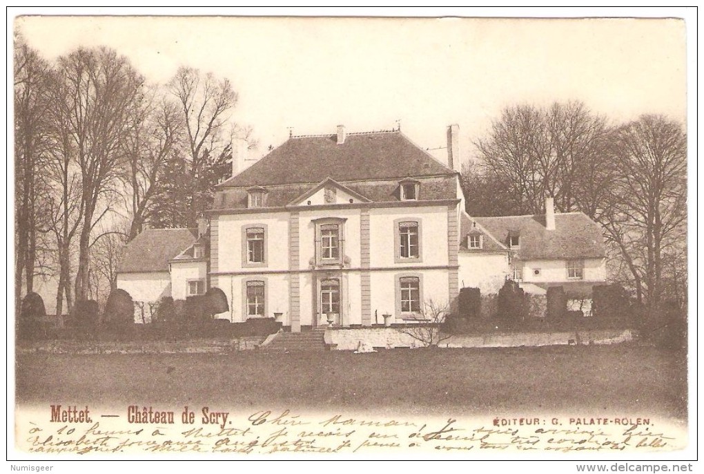 METTET     ----  Château  De  Scry - Mettet