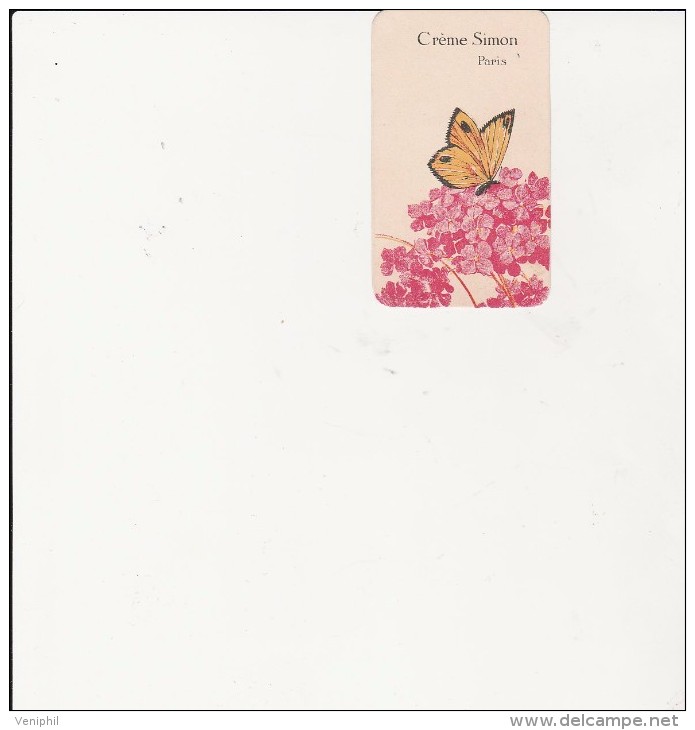 CARTE PARFUMEE  CREME SIMON - PARIS - - Oud (tot 1960)