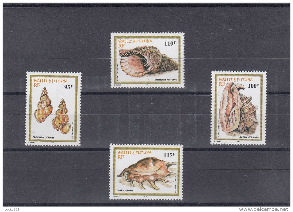 Wallis Et Futuna - Année 1999 - Coquillages - YT PA 209/212 - Neufs** - Unused Stamps