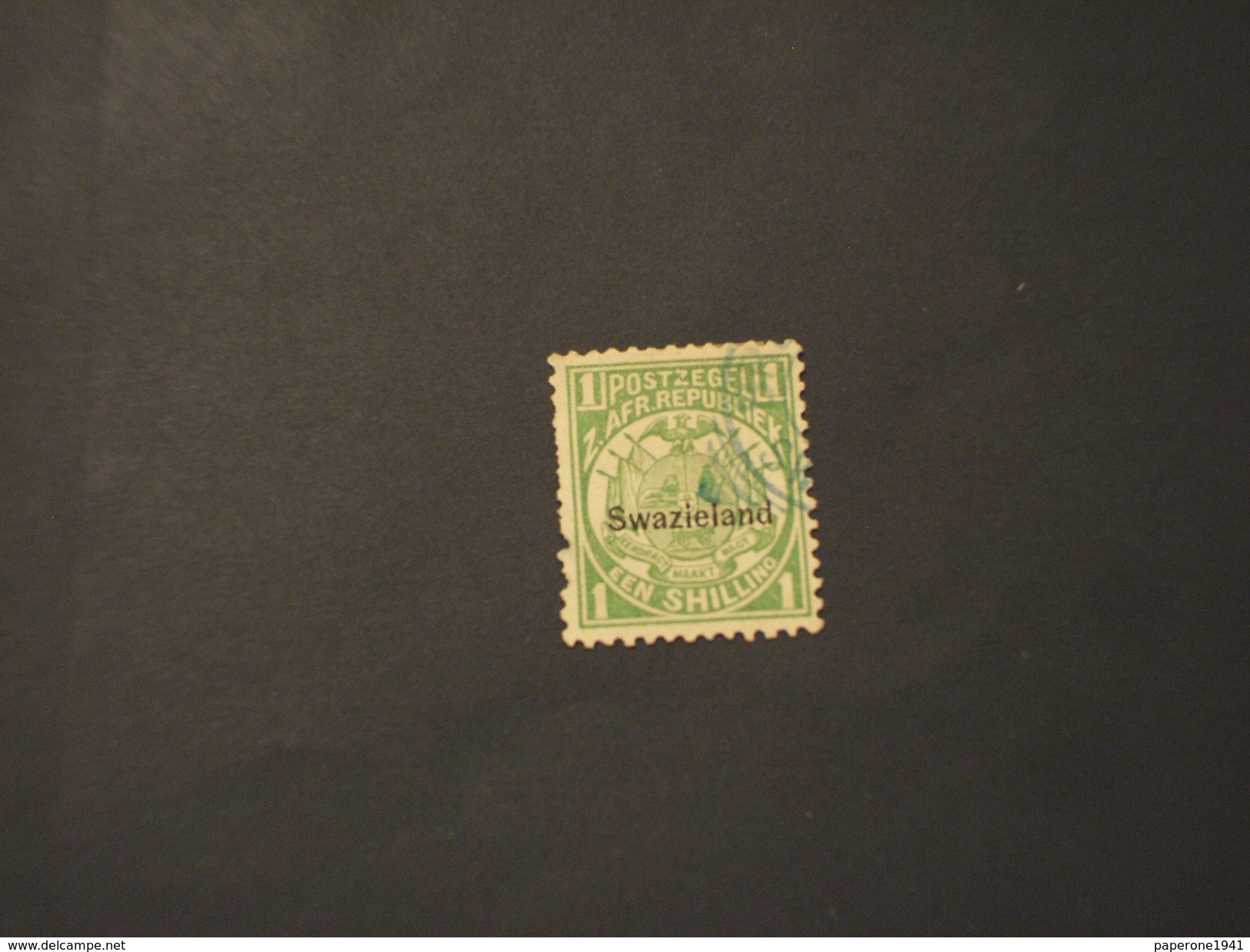 SWAZILAND - 1889/92 STEMMA  1 Sh. - TIMBRATO/USED - Swaziland (...-1967)