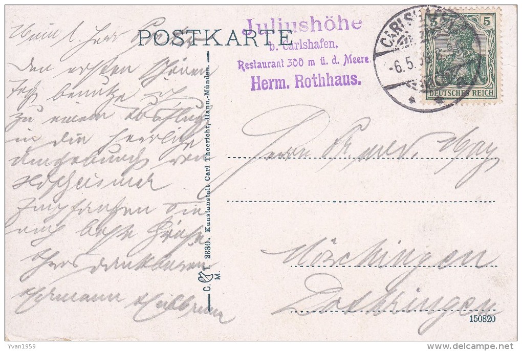 HERM.ROTHAUS..1908 - Bad Karlshafen