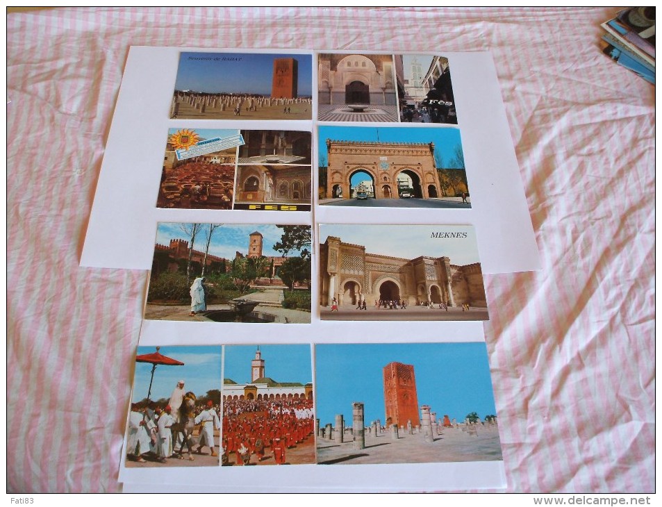 MAROC LOT DE 48 CARTES