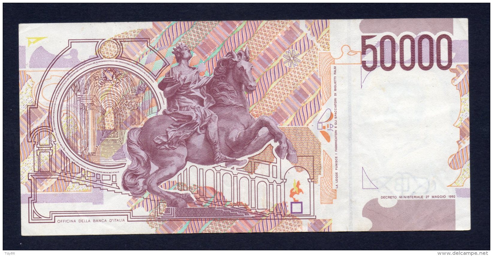 Lire 50000 Bernini 1997 - BB/SPL - 50000 Liras