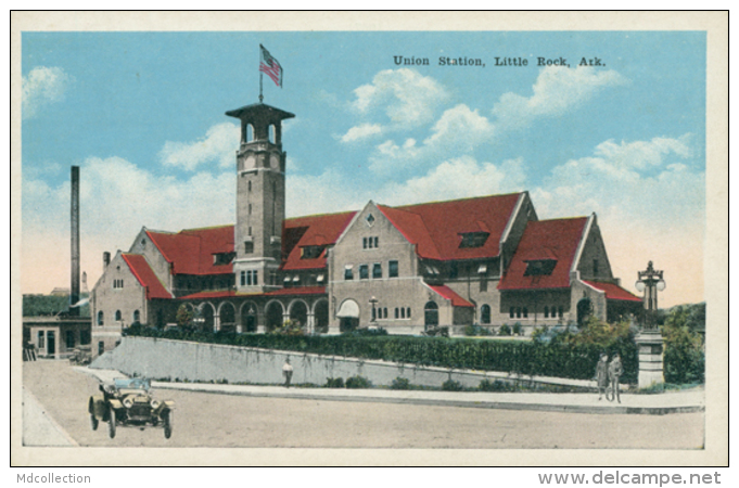 US LITTLE ROCK / Union Station, Little Rock / CARTE COULEUR - Little Rock