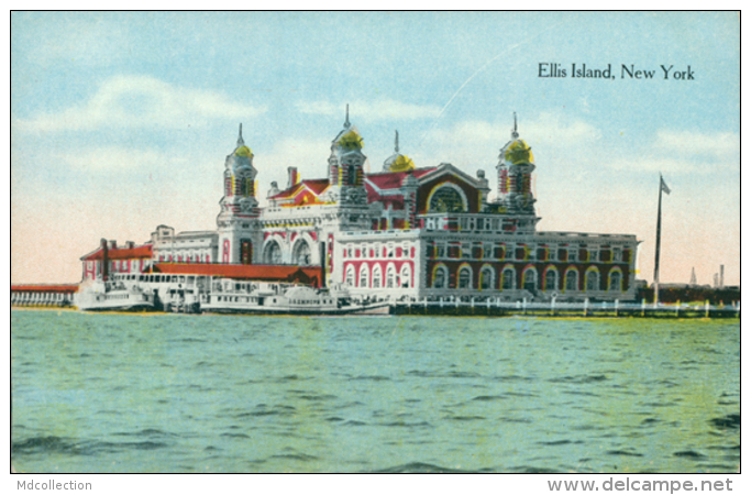 US NEW YORK CITY / Ellis Island / CARTE COULEUR - Ellis Island