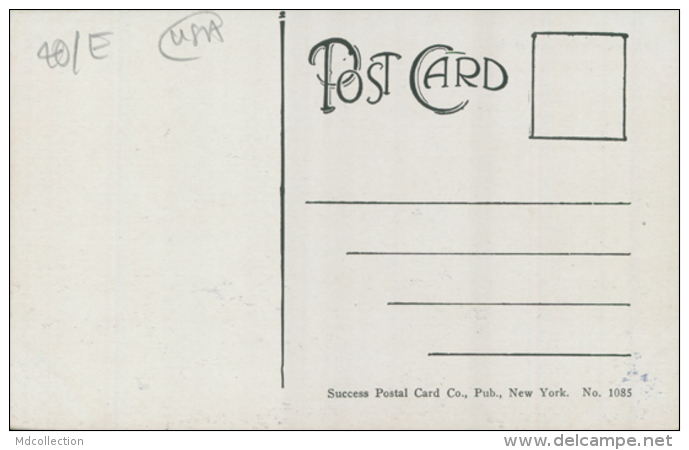 US NEW YORK CITY / Billing's Residence At Inwood / CARTE COULEUR - Ellis Island