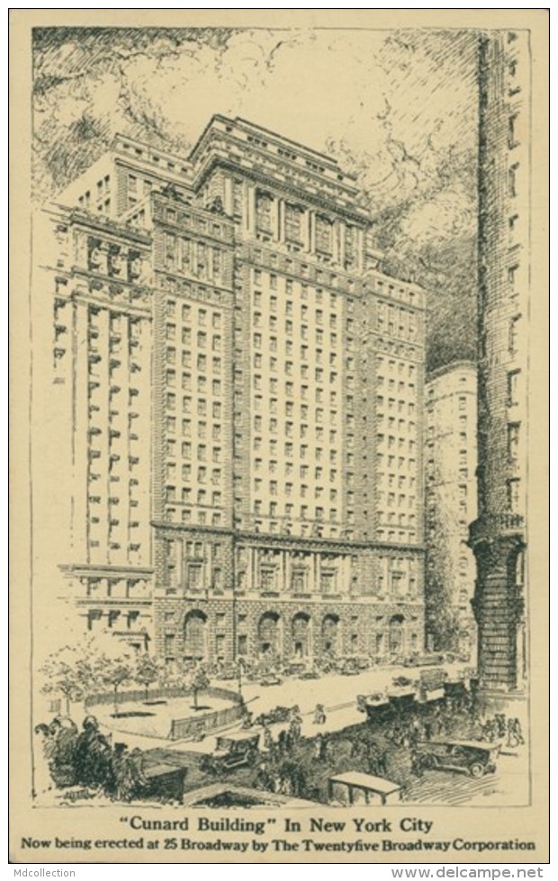 US NEW YORK CITY / "Cunard Building" In New York City / - Broadway