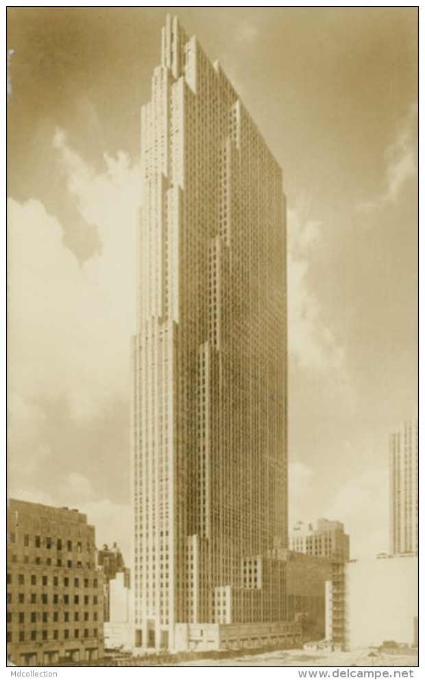 US NEW YORK CITY / Rockefeller Center / CARTE GLACEE - Other Monuments & Buildings