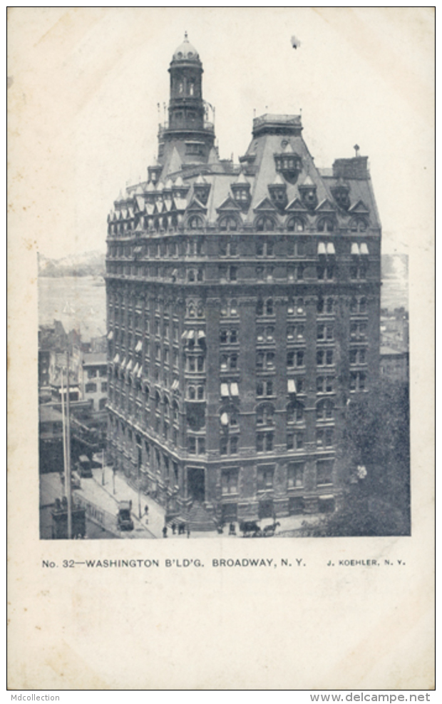 US NEW YORK CITY / Washington Boulevard, Broadway / - Broadway