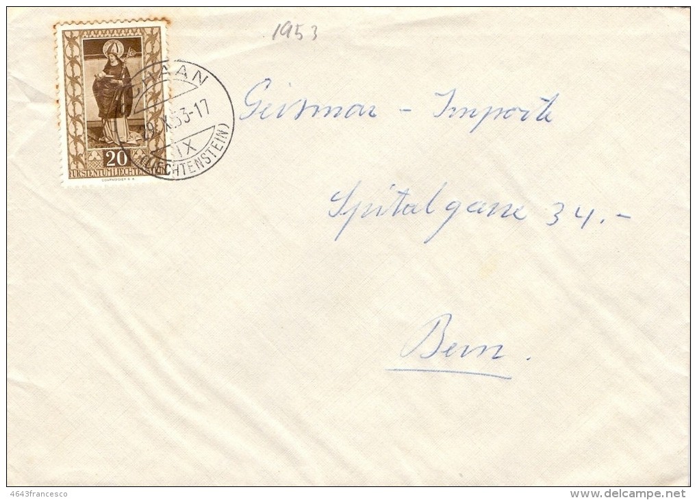 1953 Lettera Per Bern -012 - Other & Unclassified