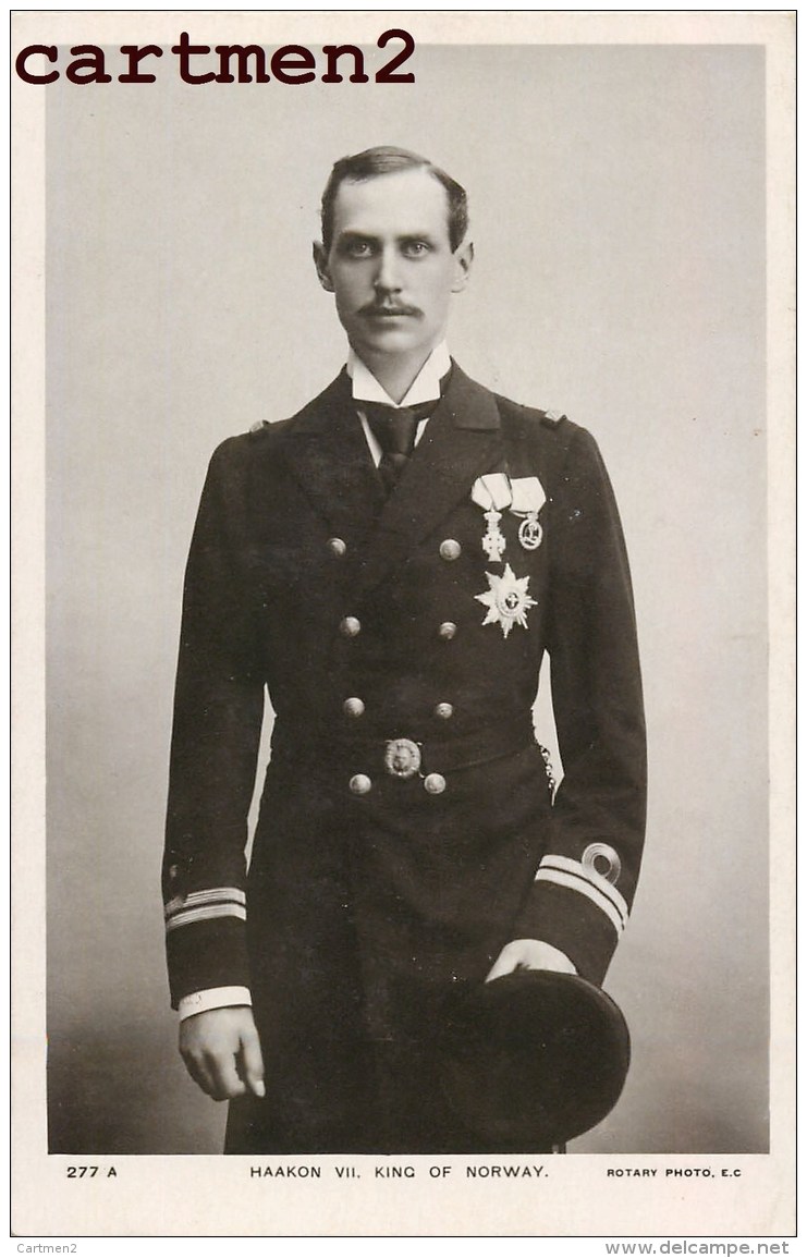 HAAKON VII KING OF NORWAY ROI DE NORVEGE - Noorwegen