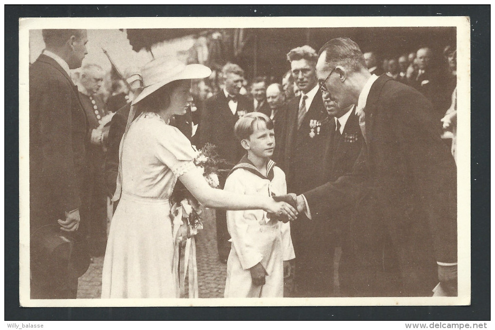 CPA - EEKLO - EECLOO - Visite De La Princesse Joséphine Charlotte Et Du Prince Baudouin - 1939 - Nels   // - Eeklo
