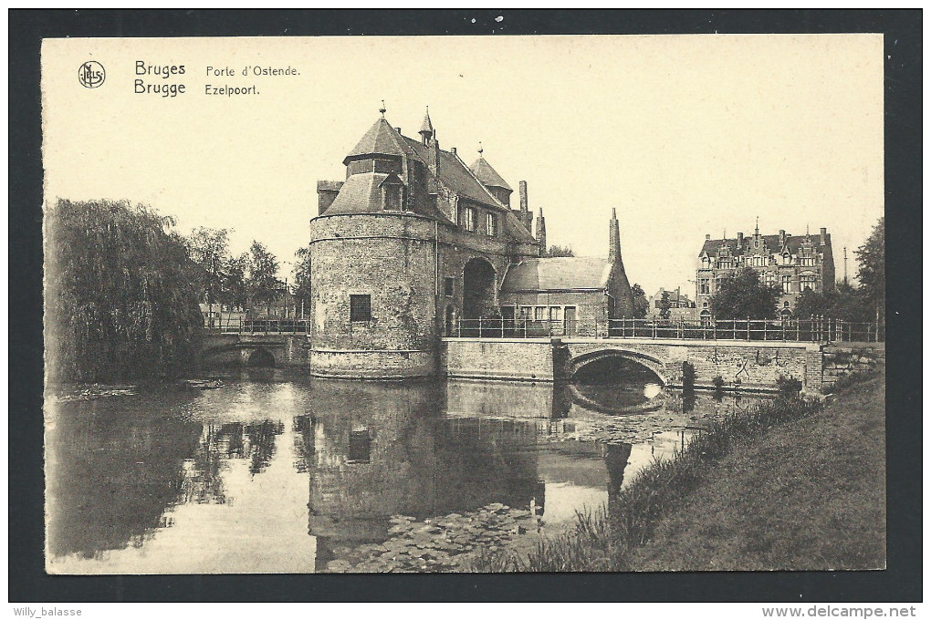 CPA - BRUGES - BRUGGE - Porte D'Ostende - Ezelpoort - Nels  // - Brugge