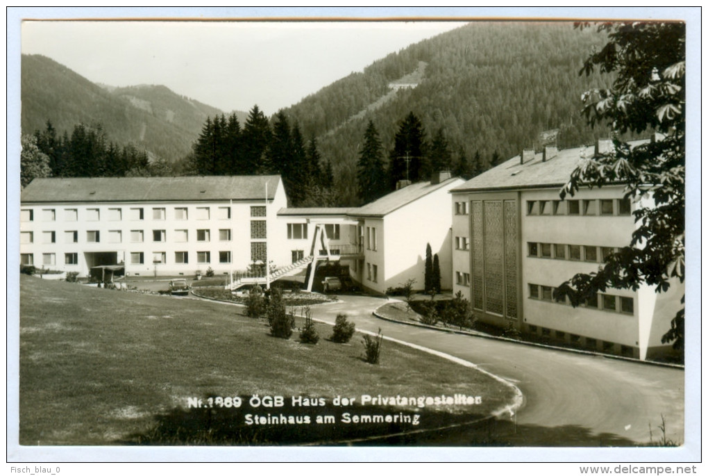 AK Steiermark 8684 Steinhaus Am Semmering Spital ÖGB Haus Der Privatangestellten 1965 Privatangestellte Österreich D. - Steinhaus Am Semmering