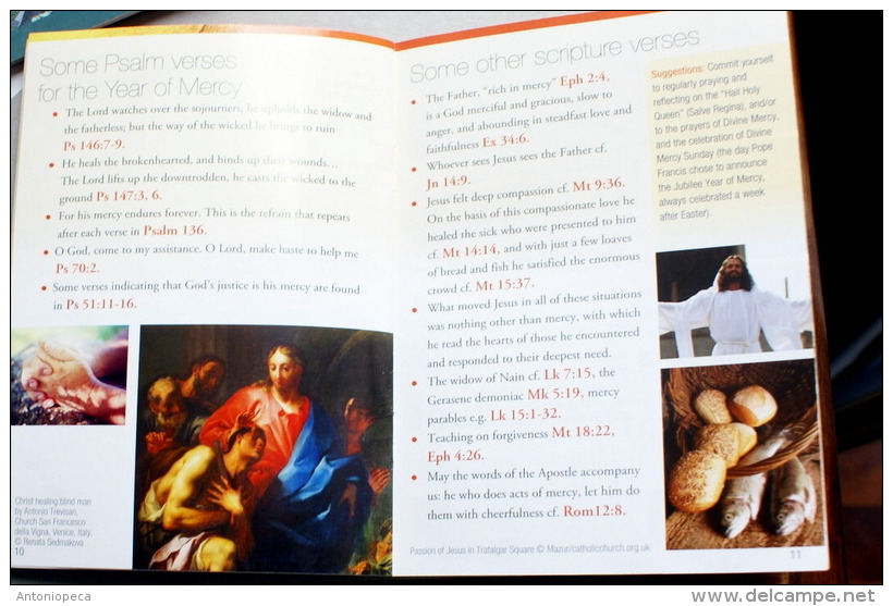 ITALIA - BOOKLET PREPARING FOR THE JOURNEY, YEAR OF MERCY 2015-2016