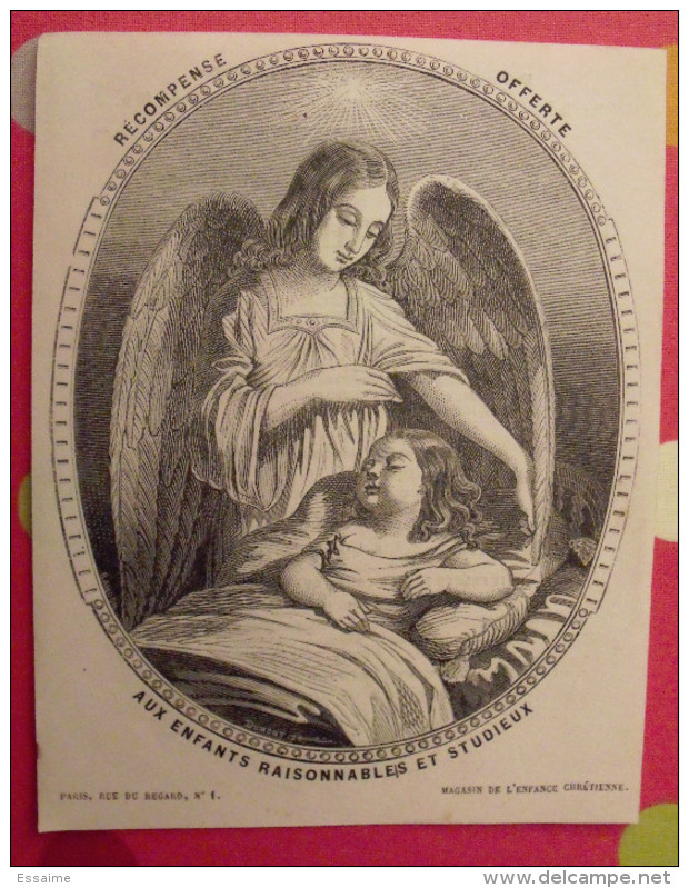 Publicité Pour Le Magasin De L'enfance Chrétienne. Nouveau Journal Des Enfants; 1851 - Advertising