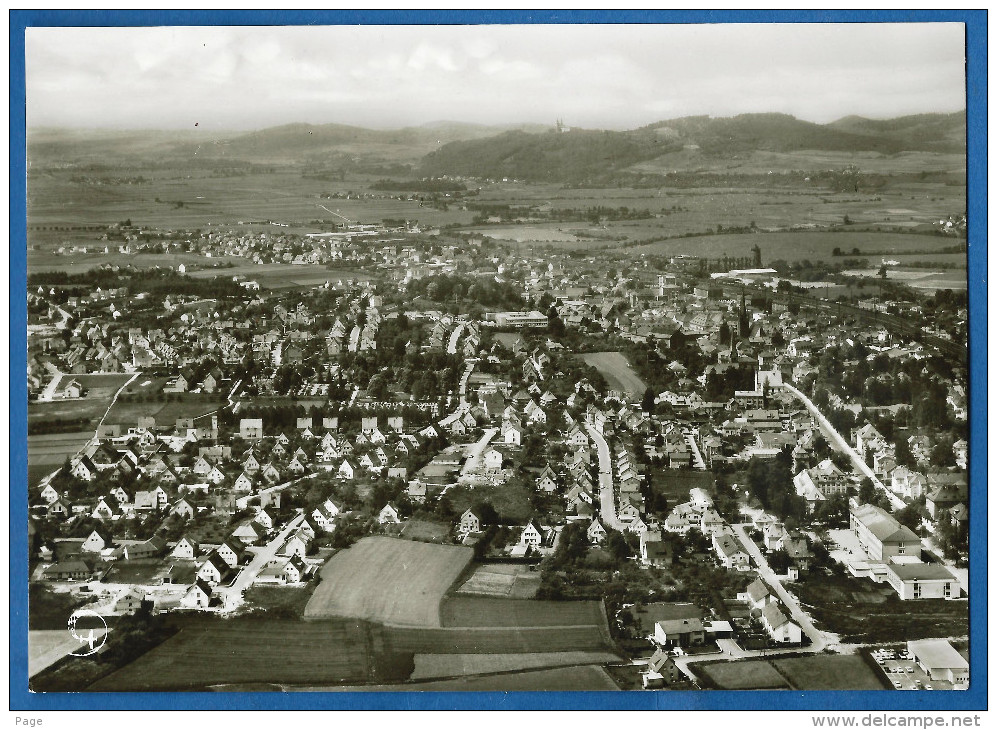 Lichtenfels,Luftbildaufnahme,ca.1960-1970,Ortsentwicklung,Siedlungsgeschichte,Bebauung, - Lichtenfels