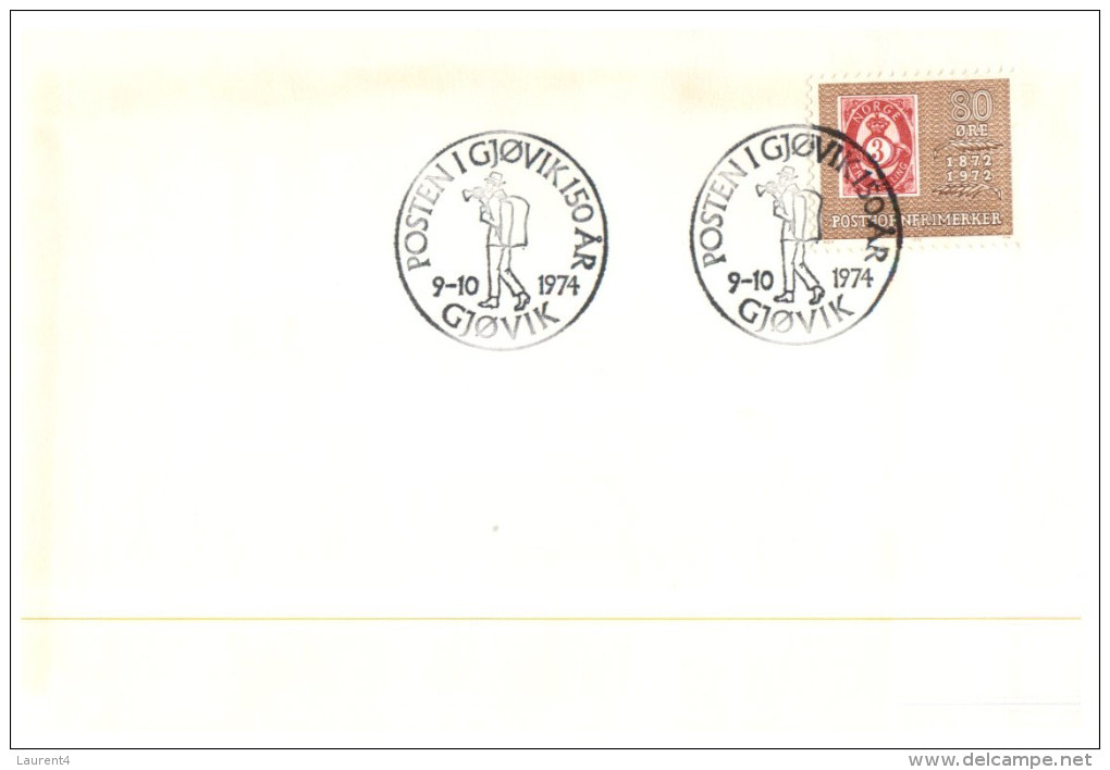 (430) Norway FDC Cover - 1974 - FDC