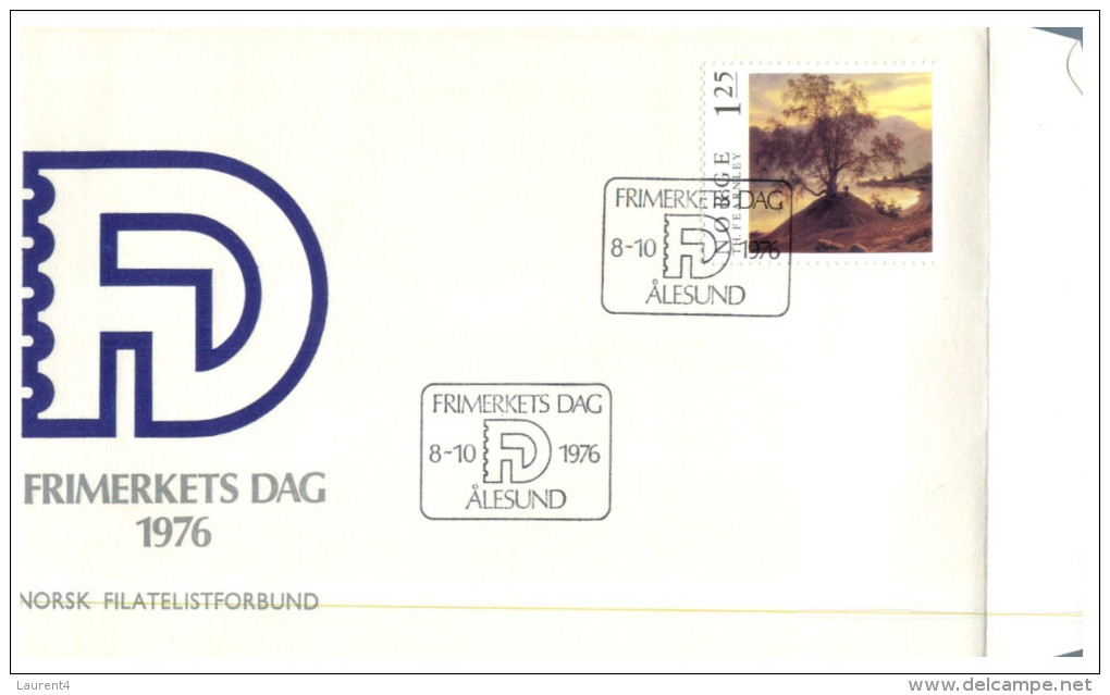 (430) Norway FDC Cover - 1976 - FDC