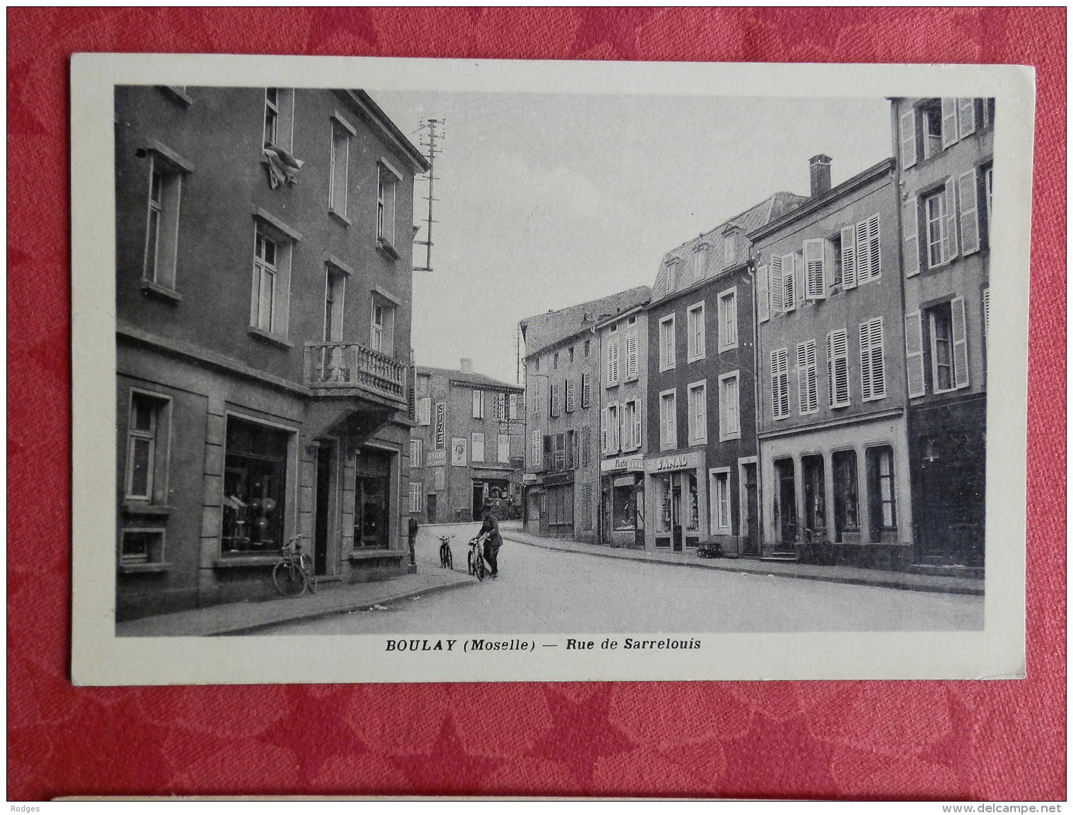 Dep 57 , Cpa  BOULAY , Rue De Sarrelouis  (05V165) - Boulay Moselle