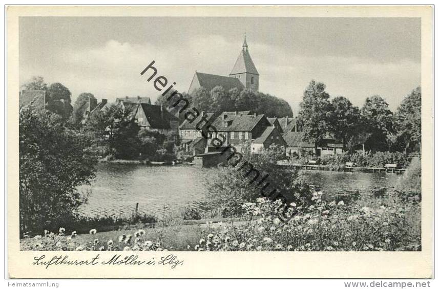 Mölln - Verlag Ferd. Lagerbauer & Co. Hamburg - Moelln