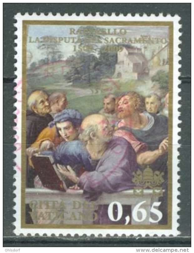 POSTE VATICANE 2009: Raffaelo, O - FREE SHIPPING ABOVE 10 EURO - Oblitérés