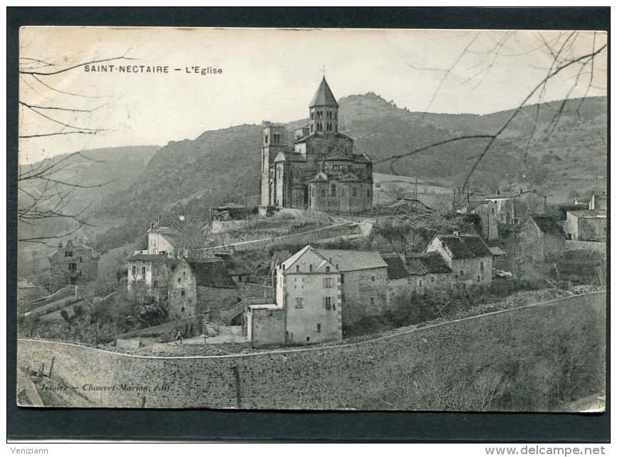 CPA - SAINT NECTAIRE - L'Eglise - Saint Nectaire