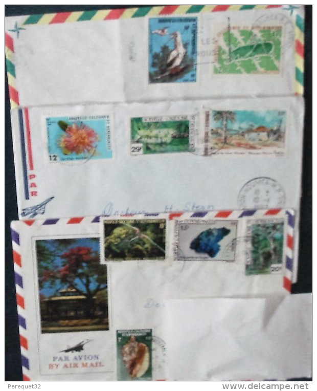 Lots 3 Lettres+devant Lettre Recommandée. 1980,81, 82 - Collections, Lots & Series