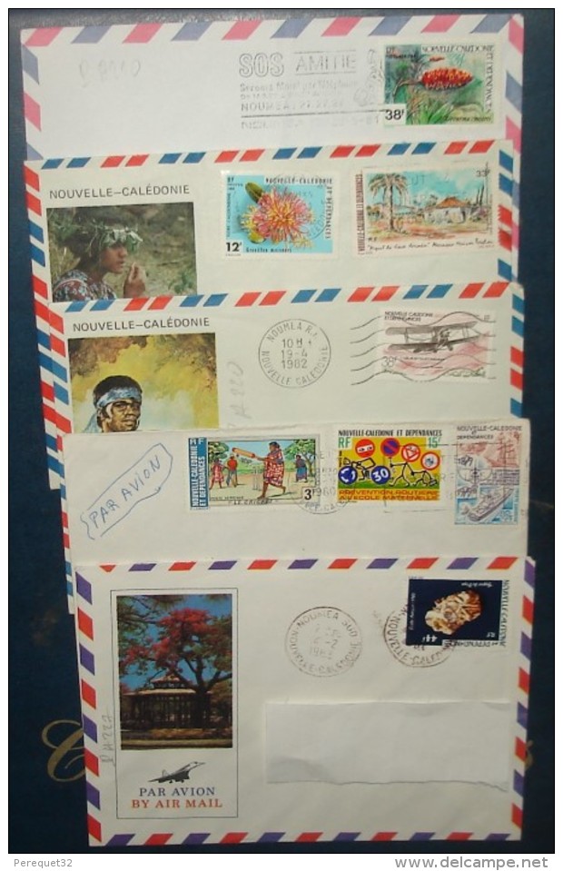 Lots 5 Lettres.1980,1981,1982 - Colecciones & Series