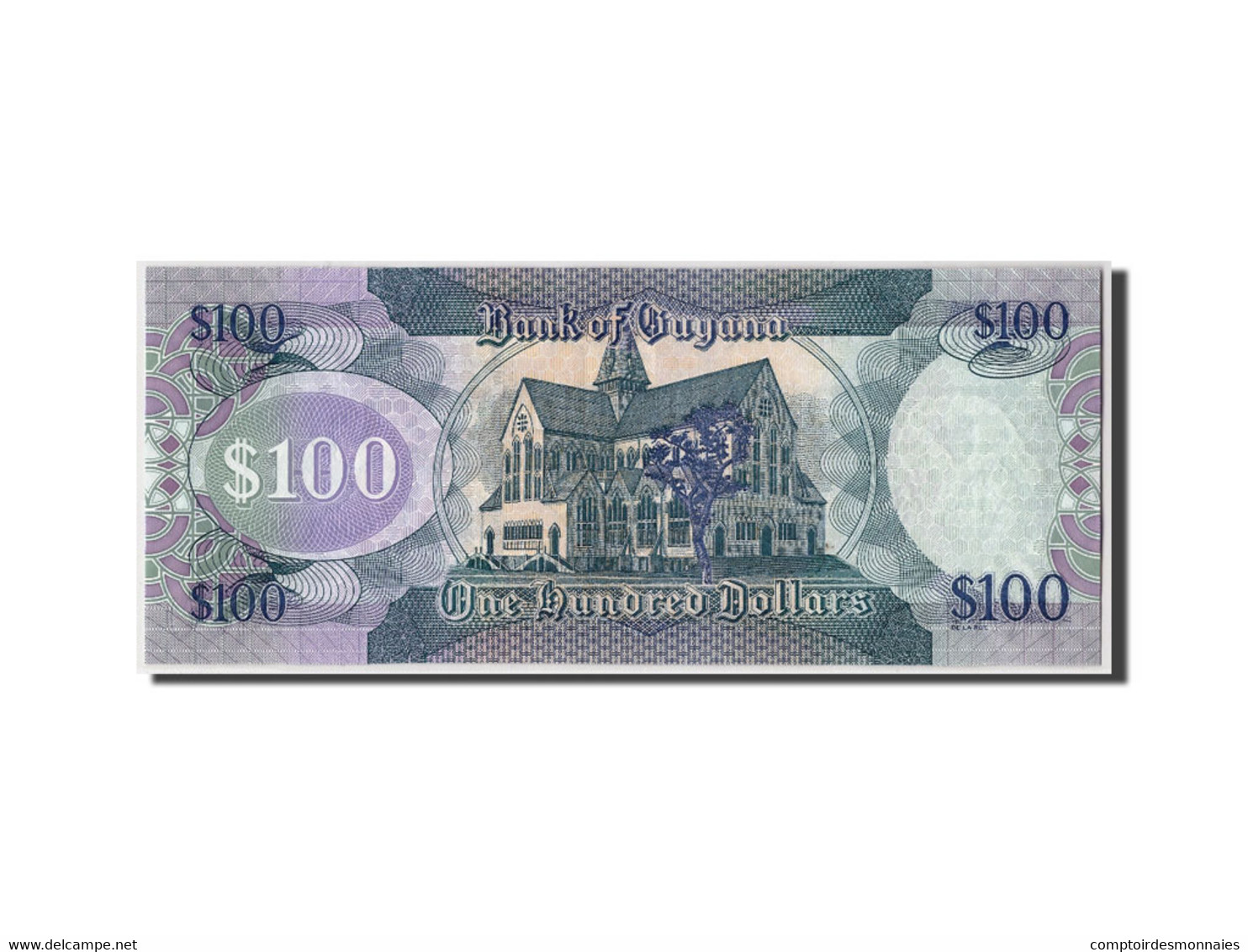 Billet, Guyana, 100 Dollars, Undated (2006), KM:36b, NEUF - Guyana