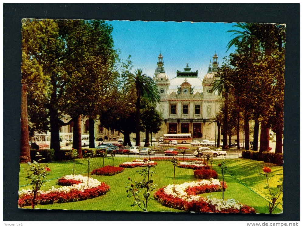 MONACO  -  Casino And Gardens  Used Postcard As Scans - Casino