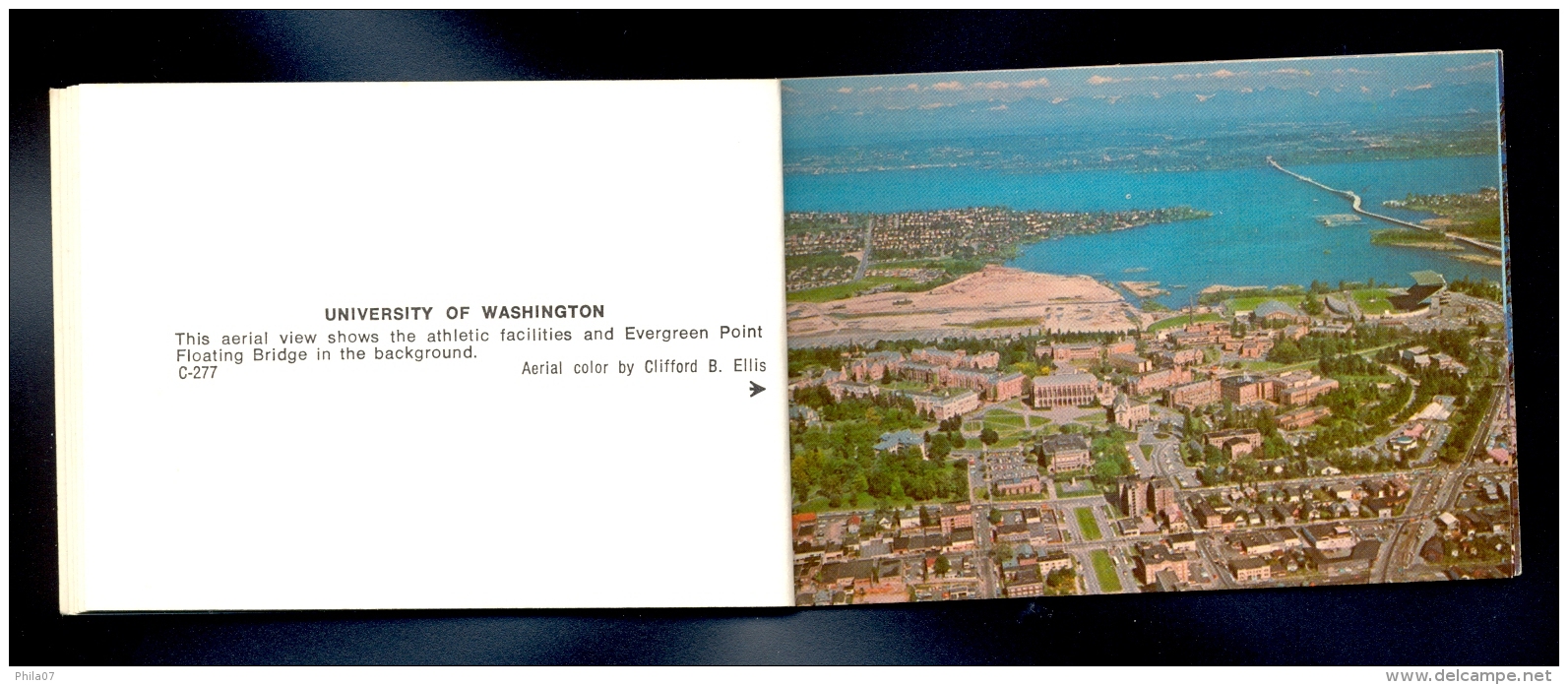 Mini album Seattle Washington / dimension cca 10x6.8 cm