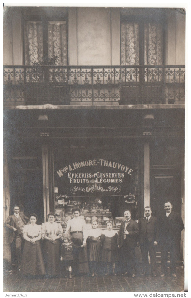 BRUXELLES  Maison Honore-thauvoye  Epicerie - Petits Métiers