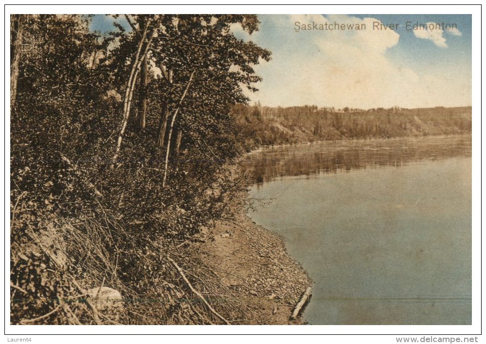 (911) Very Old Postcard - Carte Ancienne - Canada - Edmonton River - Autres & Non Classés