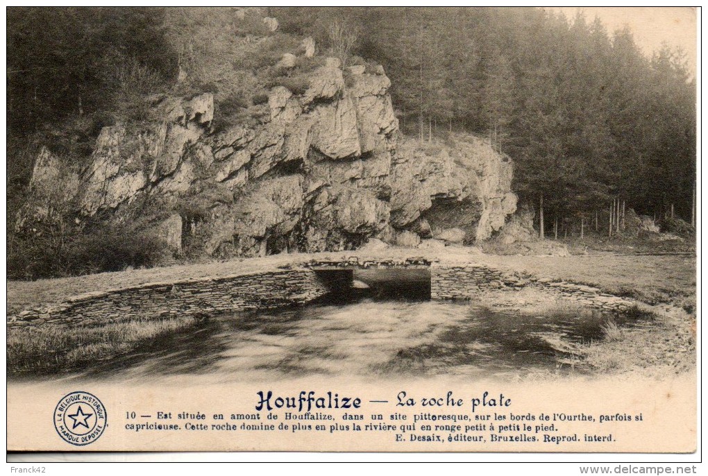 Belgique. Houffalize. La Roche Plate - Houffalize