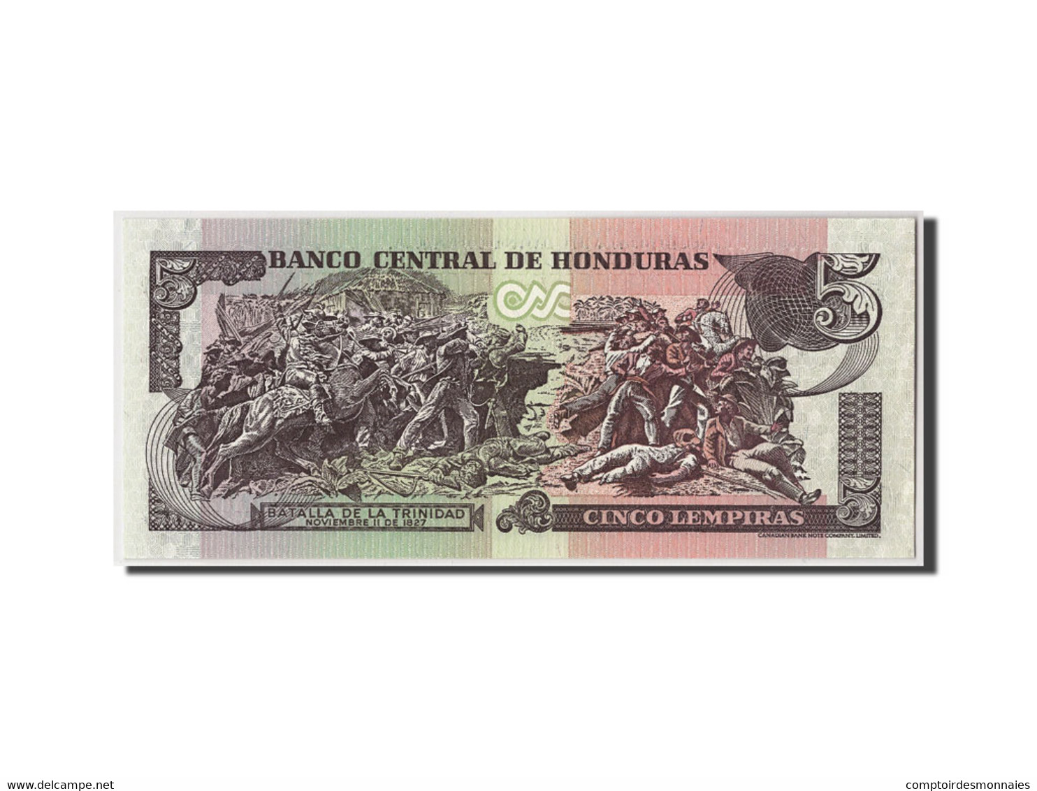 Billet, Honduras, 5 Lempiras, 2004, 2004-08-26, KM:85d, NEUF - Honduras