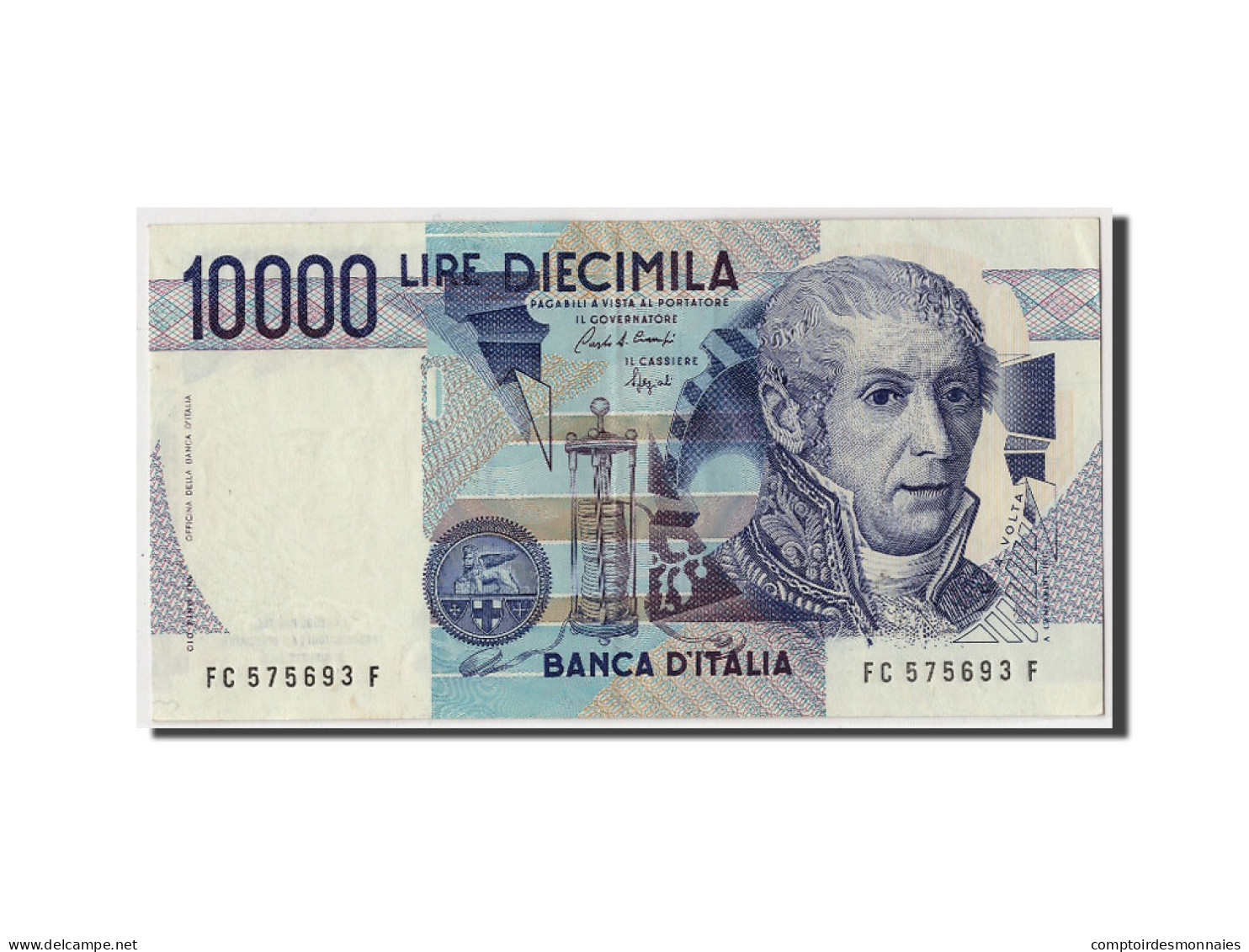 Billet, Italie, 10,000 Lire, 1984, 1984-09-03, KM:112b, SPL - 10.000 Lire