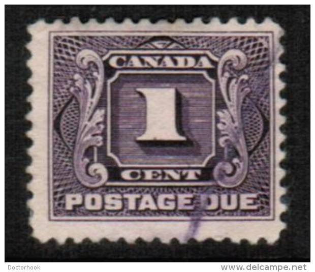 CANADA  Scott # J 1 USED (FAULTS) - Port Dû (Taxe)
